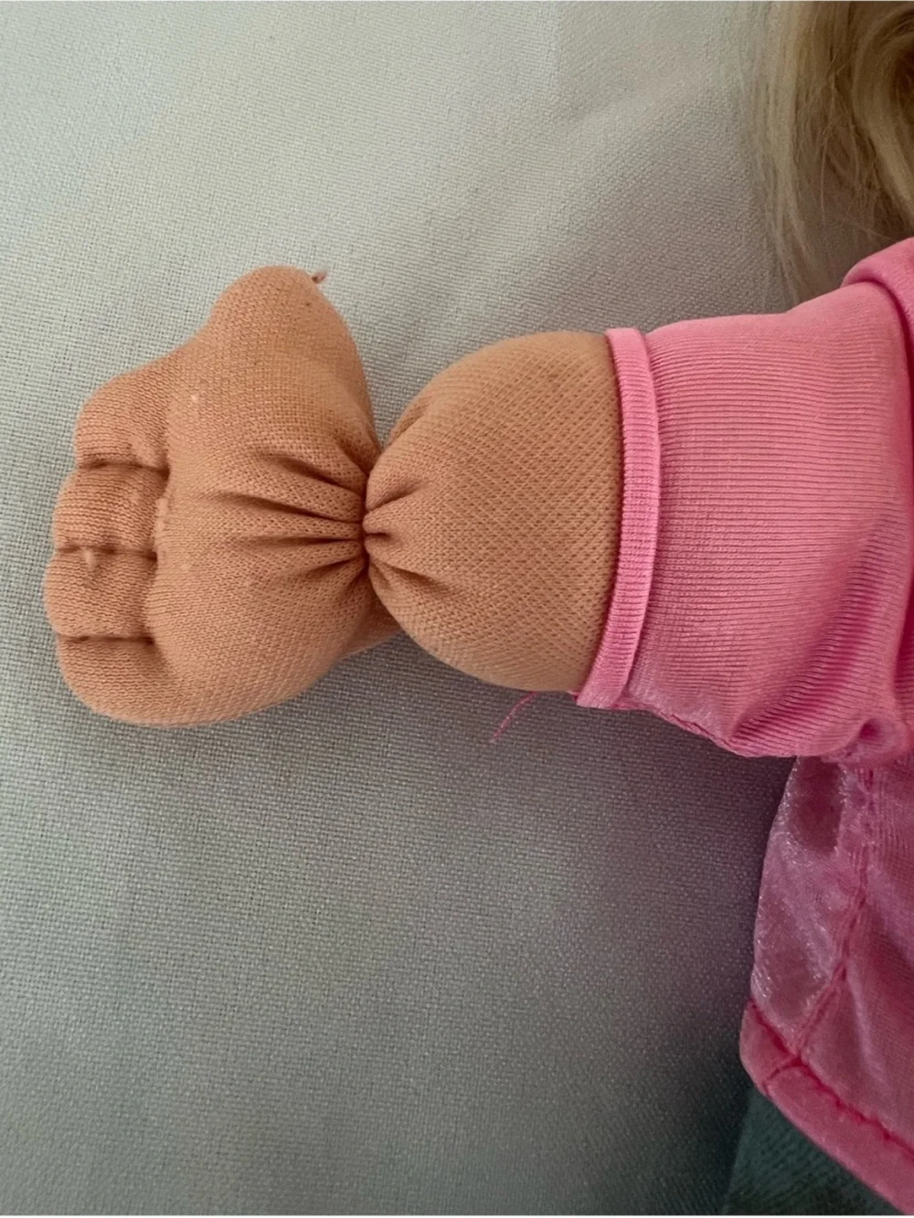 Vintage 1996 Cabbage Patch Kids By Hasbo With Barbie Outfit
